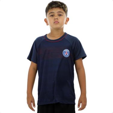 Imagem de Camisa Braziline PSG Web Marinho - Infantil-Masculino