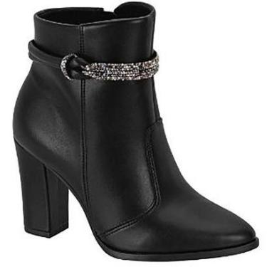 Imagem de Bota Feminina Cano Curto Beira Rio Conforto Salto 9043-Feminino