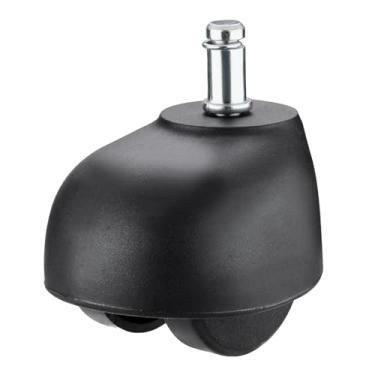 Imagem de Roda universal do rodízio da cadeira do escritório, substituição giratória de borracha silenciosa da roda da cadeira da mesa de baixo nível de ruído para a prateleira da mobília