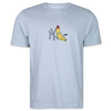 Imagem de CAMISETA NEW ERA REGULAR MLB NEW YORK YANKEES STREET FOOD FRUIT AND JUICE BANANA-Masculino