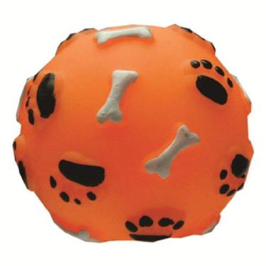 Imagem de Brinquedo LCM Cães Bola Pata Osso Rosa
