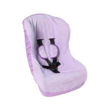 Imagem de Capa para Cadeirinha de Carro de Bebê Menino Menina com Protetor de Ci