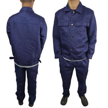 Imagem de Conjunto Uniforme Profissional EPI Mecanico Eletricista Segurança do T