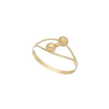 Imagem de Anel de ouro 18 k Bolas Estampado - Elegancy Joias, 26