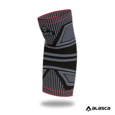 Imagem de Cotoveleira de Compressão Prime - Tecnologia Knit 3D Alasca - Proteção