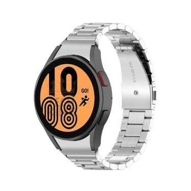 Imagem de Pulseira Elos não perde a cor + película para G. watch4 44mm - TECH KI