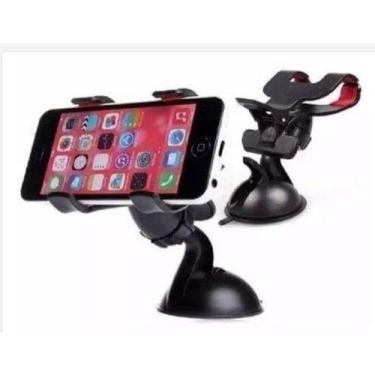 Imagem de Suporte Celular Gps Smarphone Universal Veicular Carro Vidro - BCS