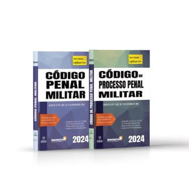 Imagem de Código penal militar + código de processo penal militar -para consulta