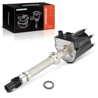 Imagem de A-Premium Distribuidor de ignição com tampa e rotor compatível com Chevrolet Astro, Blazer, C10, C1500, Caprice, G10, Impala e GMC C1500, Caballero, Jimmy & Pontiac Bonneville e Oldsmobile Bravada