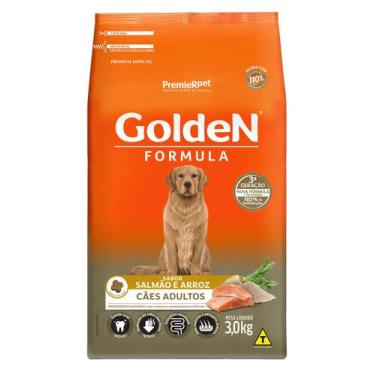 Imagem de GoldeN Formula Cães Adultos Salmão & Arroz 3 kg - PREMIER