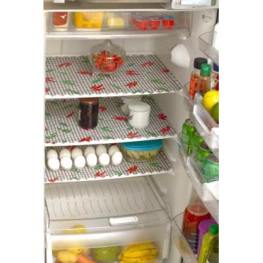 Imagem de Toalha para Geladeira Emborrachada Estampada Multi-uso  Kit 3 un - 53c