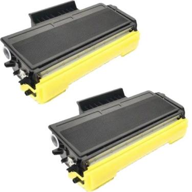 Imagem de Kit 02 toner TN580 compatível para impressora brother DCP-8860DN 8K - 