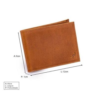 Imagem de Carteira Masculina Luxo Couro Bovino Rg/cédulas/cartões - ELLO GRIFF, 