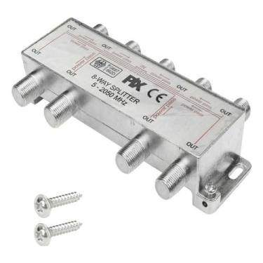 Imagem de Divisor De Sinal Alta 5-2050mhz  1x8 Antenas Coletiva - PIX