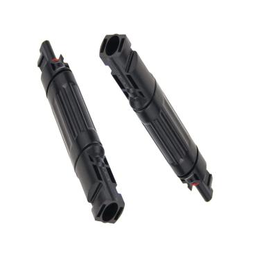 Imagem de ZOOKOTO Conector fotovoltaico de painel solar de 2 peças com conector de cabo de painel solar à prova d'água embutido 15A