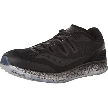 Imagem de Saucony Tênis de corrida feminino Freedom ISO, Preto, 5