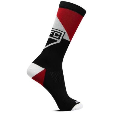 Imagem de Meia Ciclismo Corrida Fitness Running Bike GYM CLUBE SÃO PAULO - Rikam