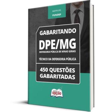 Imagem de Caderno DPE-MG - Técnico da Defensoria Pública - 450 Questões Gabarita