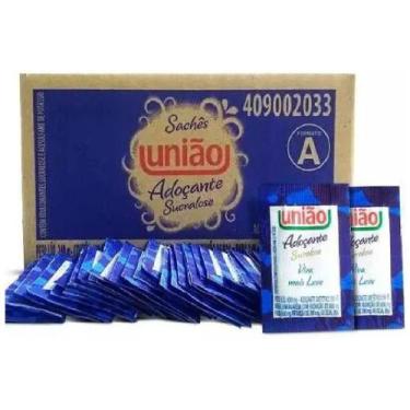 Imagem de Sachê Açucar Adoçante União Sucralose - 600Mg. C/400