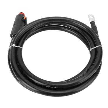 Imagem de Cabo da Bateria, Plugue Reto Preto e SC35-8 Terminal Battery Inverter Cable Trolleing Motor Battery Wire para Aplicações Marítimas Motocicletas (1m / 3,3ft)