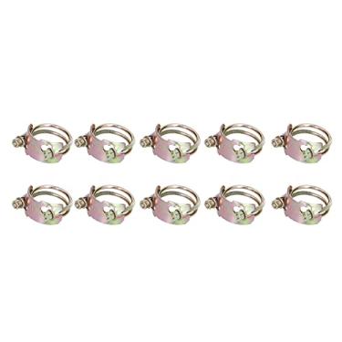 Imagem de VOMEKO 10pcs Fio Planejada, grampo de mangueira de arame, Aparelhos industriais Planejada de mangueira, Material de ferro C Orrosion Remistância Prevenção de aparelhos industriais (1-33)