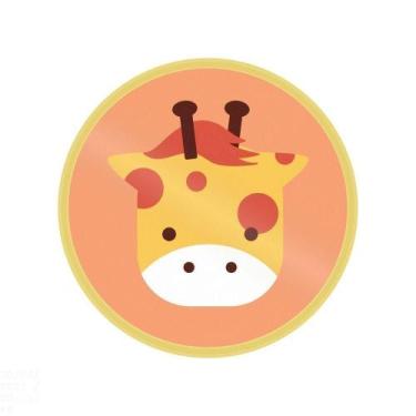 Imagem de Prato Infantil Tramontina Baby Friends Em Polipropileno Amarelo Tramon