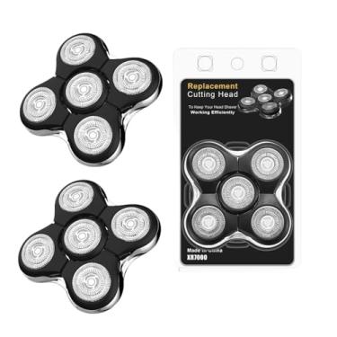 Imagem de colorski Cabeça De Substituição De Barbeador Pro Blades Compatível Com O Barbeador Remington Balder Head Modelo Xr7000, Lâminas De Substituição De Aço Inoxidável, Barbear Elétrico De Precisão Para H