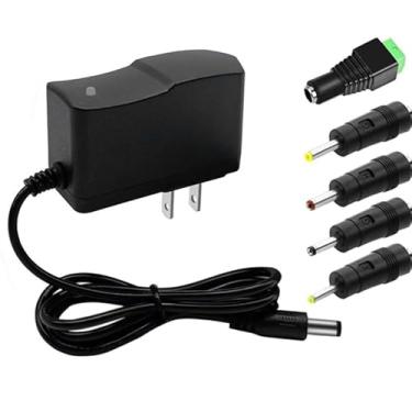 Imagem de MTYTOT Adaptador De Fonte De Alimentação De 12 Volts E 1 Ampere Dc 12V Cabo De Alimentação De Substituição Ac 100V-240V Para Dc 12V 1A Adaptador De Alimentação Transformador Ac/Dc 5,5 Mm X 2,5 Mm Co