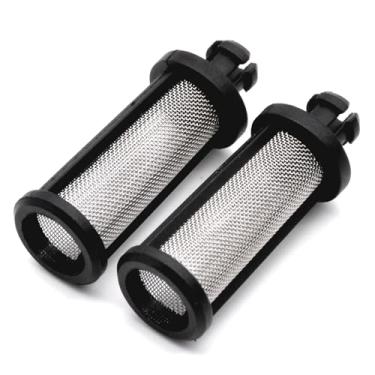 Imagem de HAOTOM 2 filtros de válvula de controle de óleo compatíveis com Toyota 4runner 2.7L 2010, Celica 1.5L 2000-2005, Corolla 1.8L 2000-2008, Matrix 1.8L 2003-2008, Tacoma 2.7L 2005-2019, Yaris 1.5L 2008.