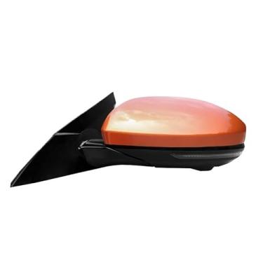 Imagem de Conjunto de espelho retrovisor lateral de carro compatível com Nissan Altima SR 2019 2020 2021 2022 2023 Auto com câmera elétrica dobrável aquecimento(12 Wire Left-04)