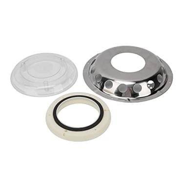 Imagem de Janela de Ventilação de Ar de Aço Inoxidável Com Furo de Drenagem para Barcos, Centro Transparente