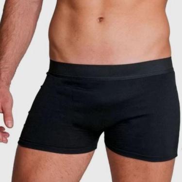 Imagem de Cueca Boxer Masculina Clamar Microfibra - 1118, GG, Preto