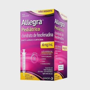 Imagem de Allegra Xarope Pediátrico 60ml