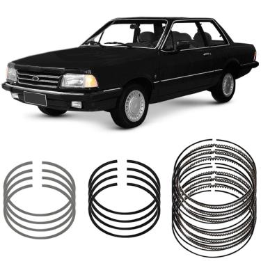 Imagem de Jogo Anel Segmento 0.50 Del Rey Escort 1.6 1.8 85 a 97 Takao