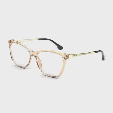 Imagem de Armação Oculos Grau Colcci Marie 2 C6148b3855 Nude Dourado