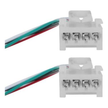 Imagem de Par Chicote Plug Conector Circuito Lanterna Traseira Punto