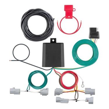 Imagem de CURT 56479 Fiação de Reboque Personalizada Lateral do Veículo 4 Pinos, Compatível com Toyota Corolla Cross