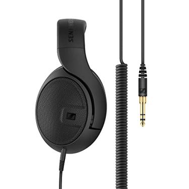 Imagem de Fones de ouvido dinâmicos Sennheiser HD 400 PRO Open Back para estúdio, mistura, vídeo, produção de áudio, Twitch, audição de música em alta definição, cabo removível de 1/8" com adaptador de ¼"