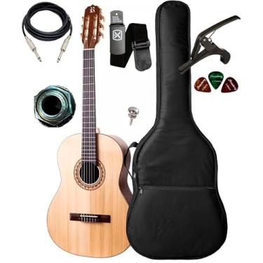 Imagem de Violão Eletroacústico Rozini Rx210 + Capa Luxo E Acessórios