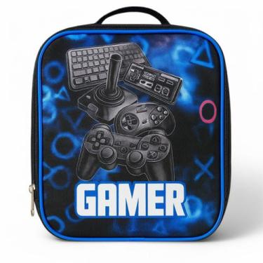 Imagem de Lancheira Escolar Masculina Térmica Infantil com Alça - Pikuka