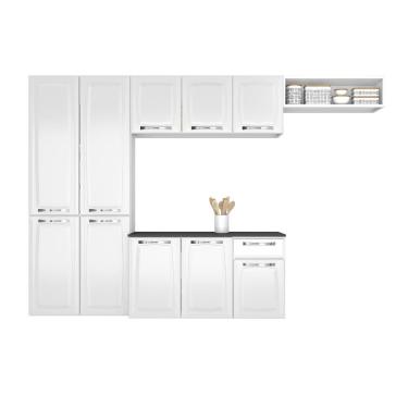 Imagem de Cozinha Completa Branca Em 100% Aço Peças Amanda