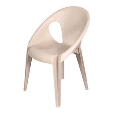 Imagem de Cadeira Polipropileno Para Sala De Jantar Drop Fendi