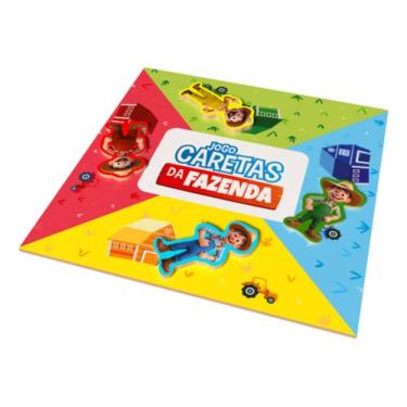 Imagem de Jogo Caretas Da Fazenda Brincadeira De Criança
