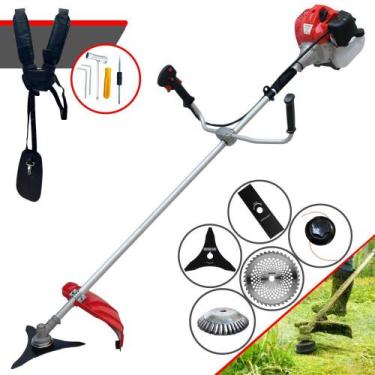 Imagem de Podador de Grama À Gasolina Anmax CG430-P 43cc 2HP 9.000rpm Roçadeira 