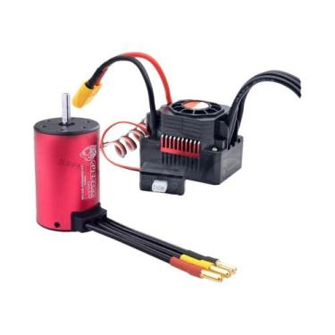 Imagem de Motor Sem Escova À Prova D'água ESC Combo 60A 80A 120A Para Carro RC 1
