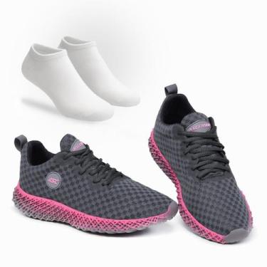 Imagem de Tênis Ascension Feminino com Meia Inclusa  Ideal para Treinos, Corrida