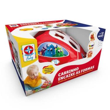 Imagem de Carrinho Encaixe As Formas - Estrela