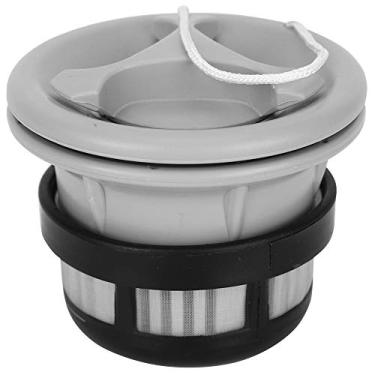 Imagem de lyrlody Válvula de Ar de Segurança, 3pcs Preto Cinza Pvc Válvula de Ar Inflável Com Malha de Filtro, Instalação Fácil, Adequada para Barcos, Caiaques, Jangadas (Cinza)