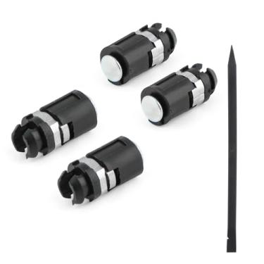 Imagem de 4 peças de eixo de dobradiça compatíveis com Gameboy Advance SP GBA SP, sistema de console de dobradiça, eixos, acessórios de substituição