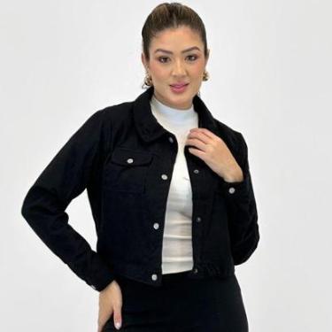 Imagem de Jaqueta Facinelli Curta Tecido Cotolê Feminina-Feminino